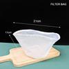 Soy Wine Nylon Filter Bags Nut Milk Tea Coffee Yogurt Filter Net Mesh Bag Kitchen Food Reusable Nylon Filter Bags Strainer6