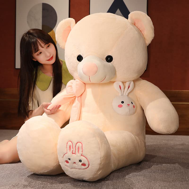 HYAKURI Peluche Extra Large Orso Carino Orso Animale Orso Peluche Cucito Abbraccio Peluche Orso/Teddy Grande/Giocattolo Gigante/Orso Avvolgere/Orso