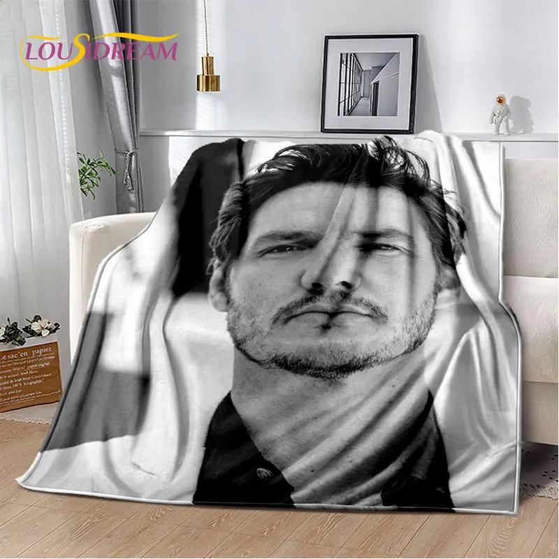 Couverture Peluche Douce Photo Jose Pedro Balmaceda Pascal Imprimée en 3D, Couverture Flanelle Couverture Jetée pour Salon Chambre à Coucher Lit Canapé