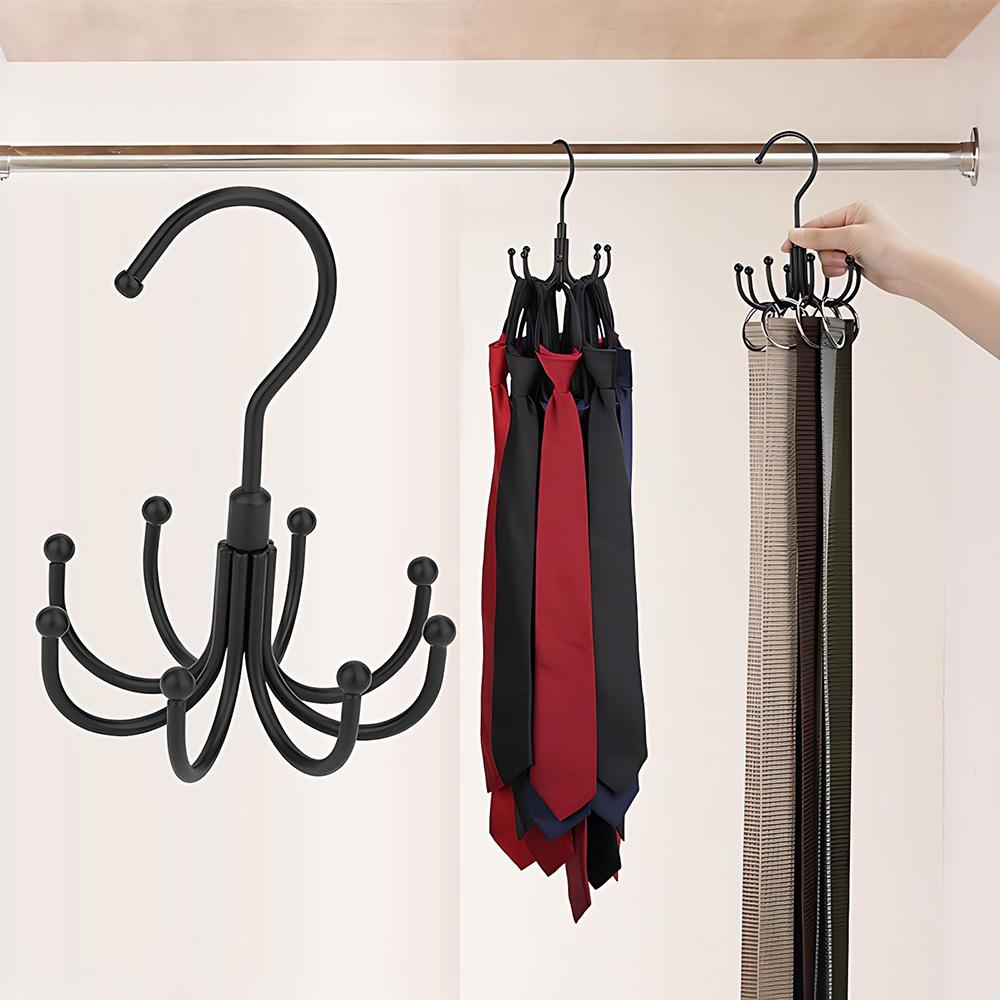 Rotatable Bra Organzier for Closet Storage Capacity Sport Bra Holder, Metal Space Saving Closet Organizers and Storage