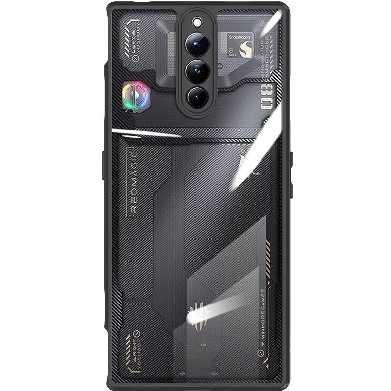 Case For Red Magic 8 8S Pro Case Transparent Back Cover For Nubia RedMagic 8s Pro Plus 5G Phone Protect Shell Shockproof Bumper