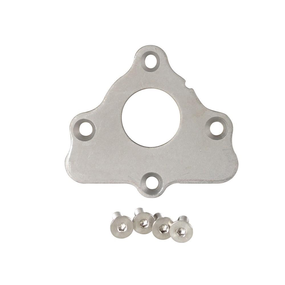 New Camshaft Thrust Retainer Plate w/ Bolts for GM LS1 LS2 LS3 LS6 LS7 LQ4 Aluminum Alloy Silver Car Accessories