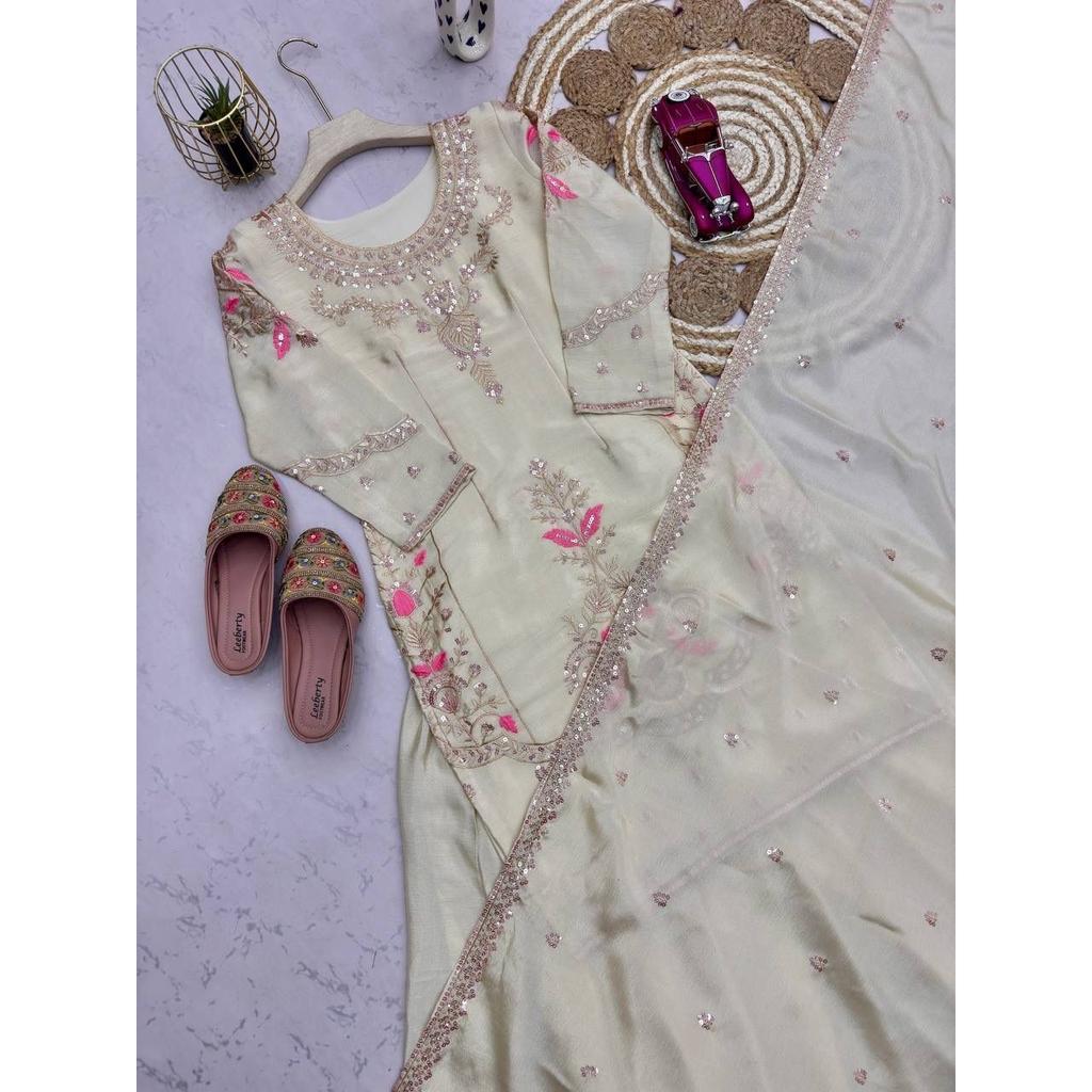 Bollywood Party Look Party Wear Pakistani Palazzo Suit Indina Salwar Kameez