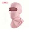 Maschera da Equitazione in Seta di Latte Antivento Antipolvere Protezione Solare per Casco o Campo da Gioco CS