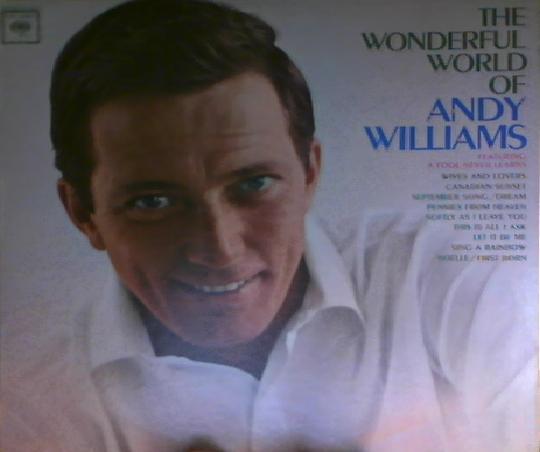 

LP Record ANDY WILLIAMS - The Wonderful World Of Andy William CL2137 Columbia 1964 US Pop Used