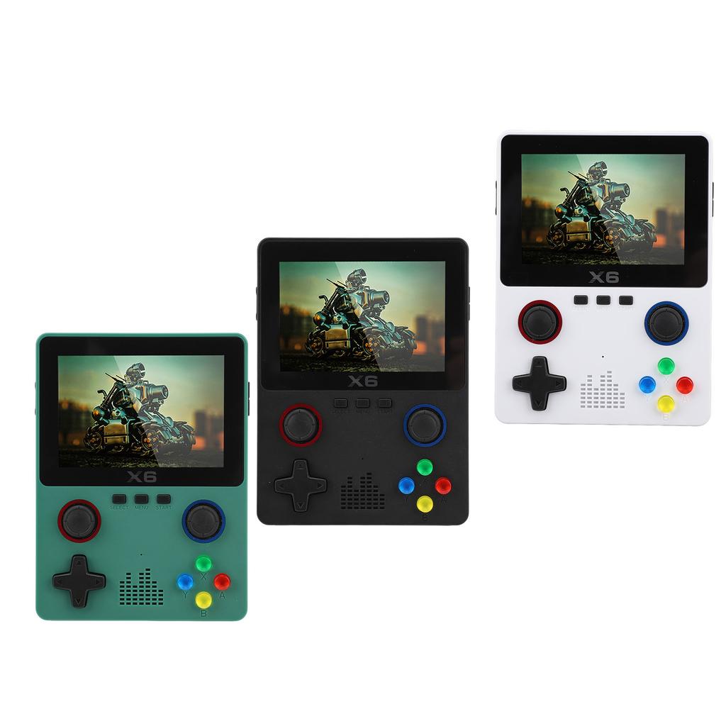 Handheld-Spielkonsole unterstützt zwei Spieler Dual-Joystick 3,5 Zoll HD IPS Farbdisplay 2000MAH Handh
