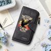 Vintage Eagle Print Long Wallet Multi Card Slot Casual Stylish Daily Use Purse