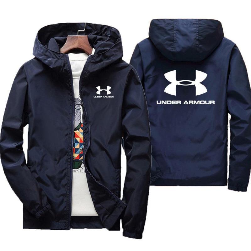 Herren Herbst Trend 2025 Kapuzenjacke - Schlanke Passform, Gutaussehend, Dünn und Lockerer Windbreaker