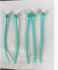 Colorful Self-Locking Silicone Cable Tie Keychain & Ornament Set