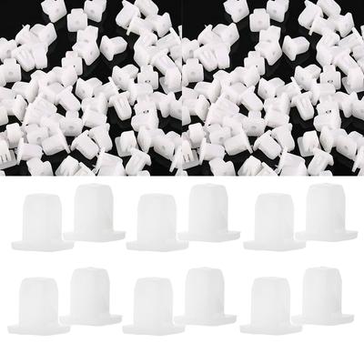 Autostoßstange Befestigung Nieten Druckclip Halter Autoabdeckung Kotflügel Türverkleidung Panel Clips Kunststoffbefestiger Zubehör Weiß