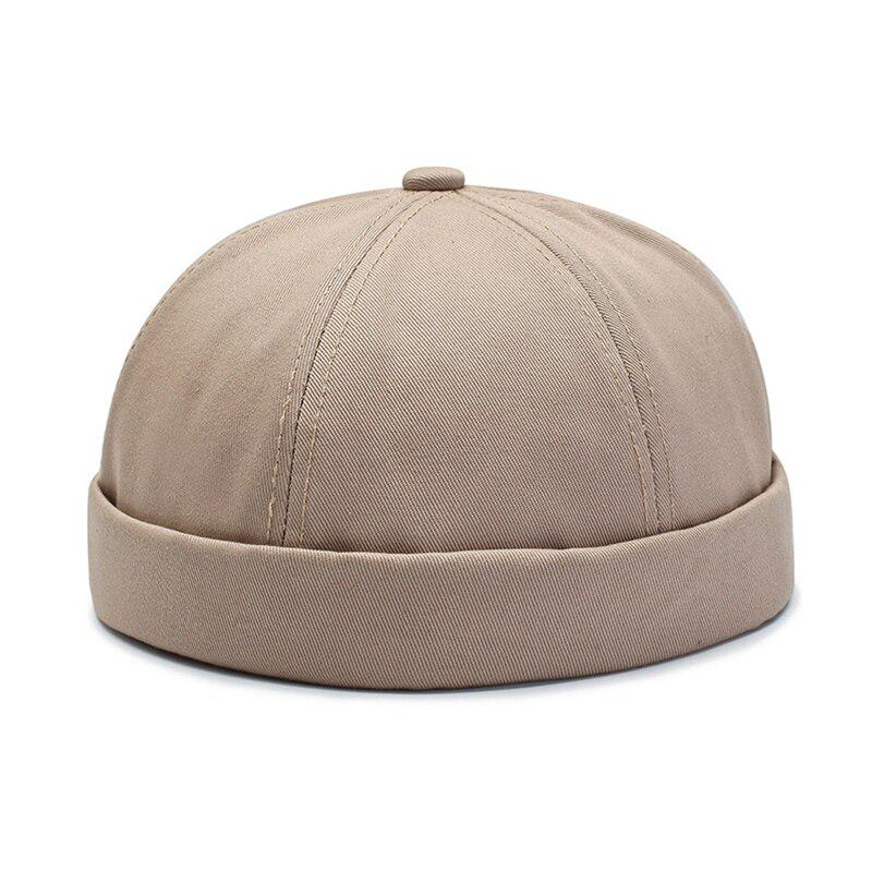 Beanie Männer Frauen Retro Brimless Tragbare Verstellbare Schädeldecke Hip Hop Hut Schädel Kappe