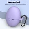 For Huawei FreeBuds 6 Silicone Case Wireless Earphone Anti-Scratch Protective Cover with Carabiner