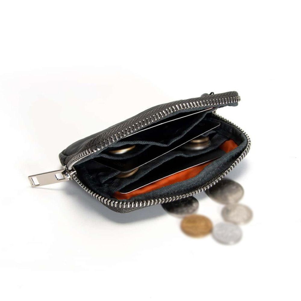 RFID Anti-theft Men Wallet Portable Mini Earbuds Storage Bag Nylon Coin Purse  Earphone Bag