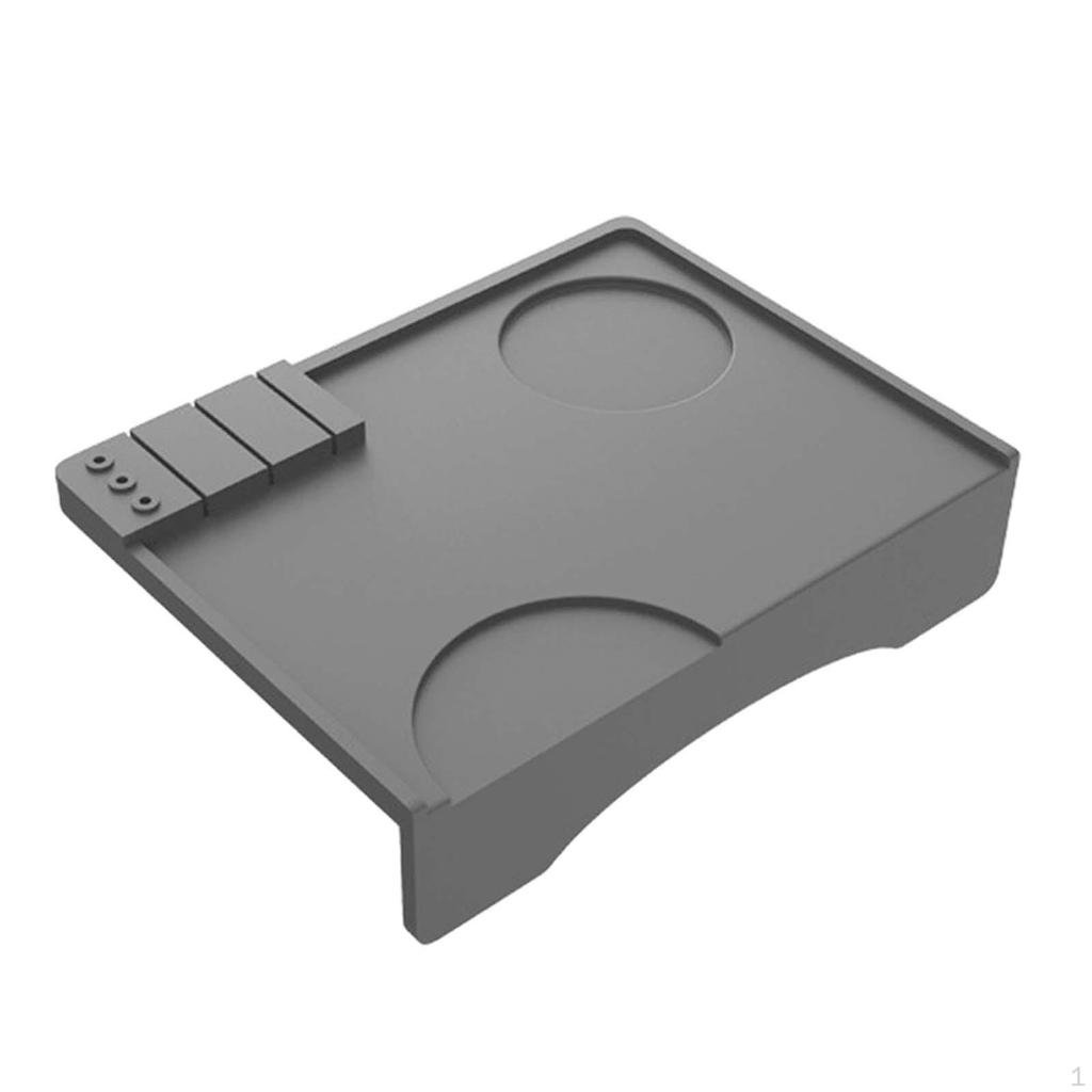 Coffee Tamper Mat Espresso Silicone Food Grade Anti Slip Corner Tamp