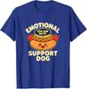 Emotional Support Hot Dogs Funny Kawaii Hot Dogs Design TShirt Y2k Cute Hotdog Graphic Outfit Womens Fashion Foodie Tee Tops