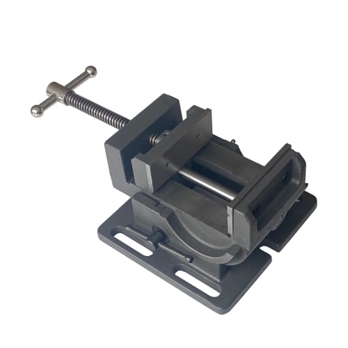 HFS (R) Angle Machine Vise, Maximum Opening 102mm, Adjustable Angle 0-90, for Benchtop Drill Presses, Vise, and Lathes