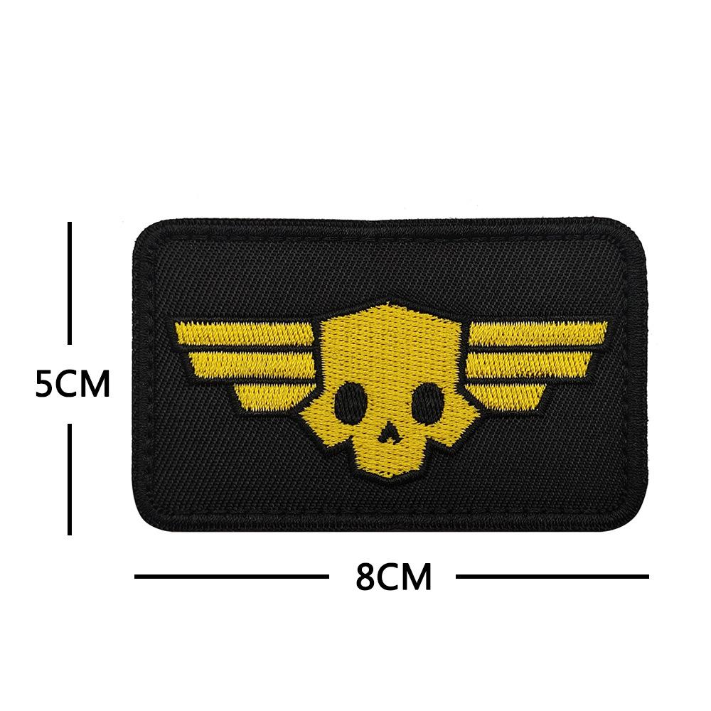 

HELL DIVERS 2 Embroidered Diver Velcro Patch Badge