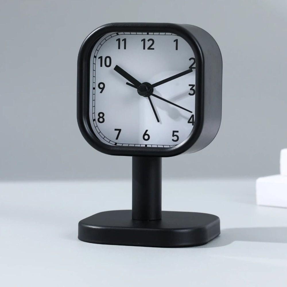 Vintage Desktop Stand Clock Drop-proof Alarm Clock Bell Clock Tabletop Clock  For Children