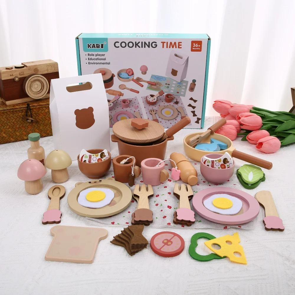 Children's Early Education Simulation, Cooking and Cooking, Mini Cookware Set, Play House Toys