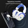 Cross-Border New Over-Ear Bluetooth Gaming Headset: Comfortable, Clear Sound, Three Wireless Modes.
