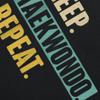 Funny Eat Sleep Taekwondo Repeat Graphic T-shirts Men Women's Fashion Casual Tshirt 100% Cotton Loose Oversized T Shirt