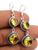 Citrine Gemstone Ethnic Handmade Drop Dengle Earring Jewelry  ER 177
