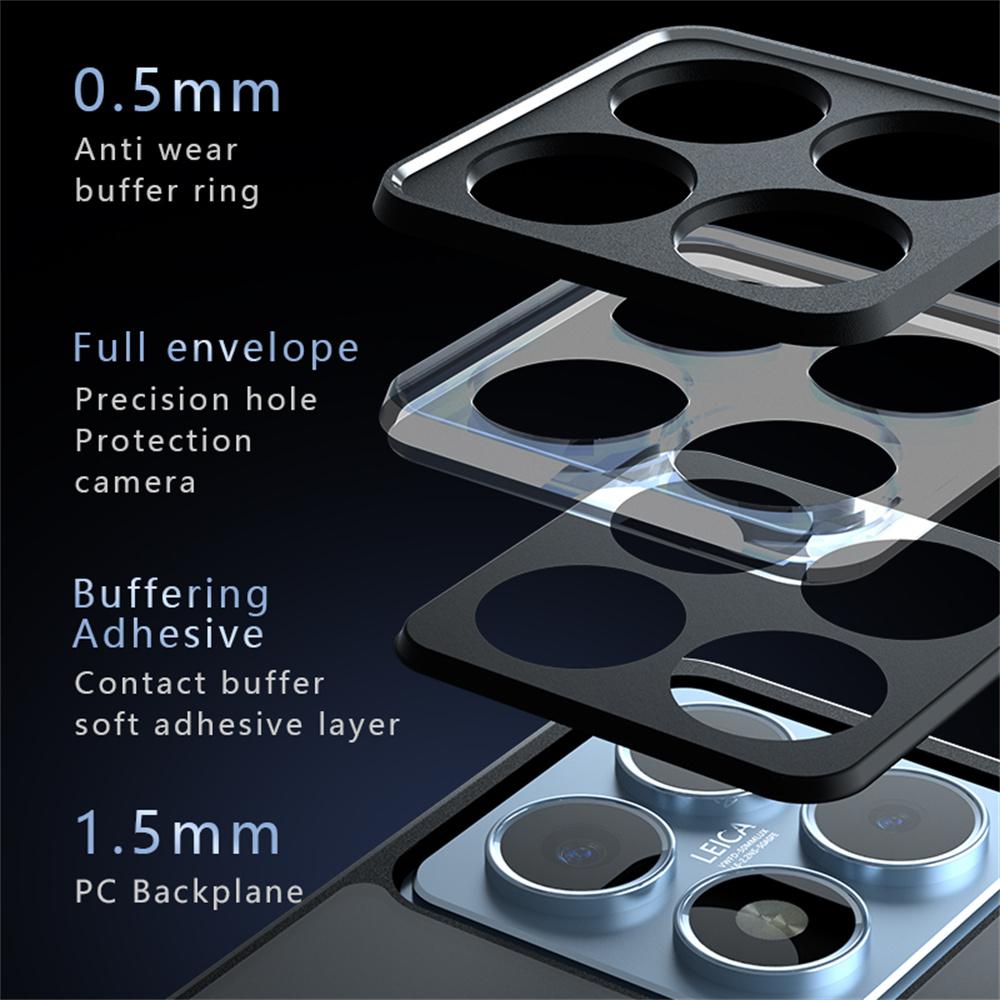 For Xiaomi 14T Pro Case Compatible with MagSafe TPU+PC Matte Phone Cover