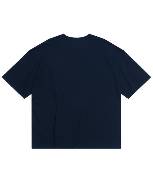 T-shirt Mini à Manches Courtes NTET 1980Number Bleu Marine