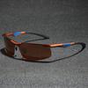 Aluminum Magnesium Sports Polarized Men Woman Sunglasses Luxury Rimless Male Sun Glasses High Quality Outdoor Cycling Goggle