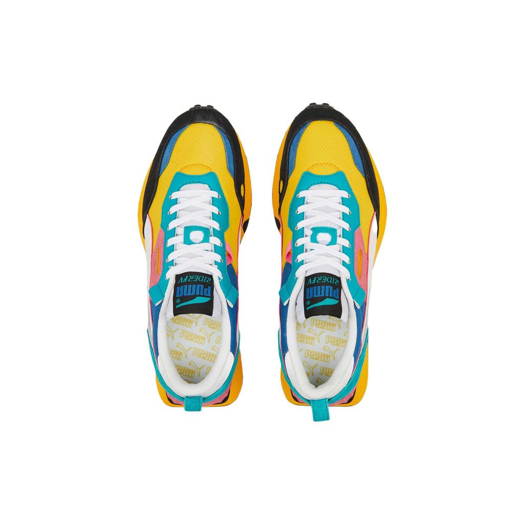 Rider FV Future Vintage - Tangerine Puma Black Unisex Sneakers Multi-Color 387672-02