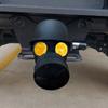 Dustproof Hood Design Trailer Ball Cover Waterproof Tube Cap Protector Secure Hook Dust Plug Protector For Car Styling Parts