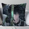 Qiuyuan Anime Wwuthering Waves Pillow Case Fashion Square Pillowcase Bedroom Sofa Room Ins Decoration Leisure