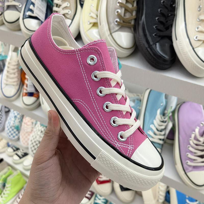 Summer Classic Low-top Retro Canvas Shoes Female Korean Version Harajuku Street Shooting Tide Student