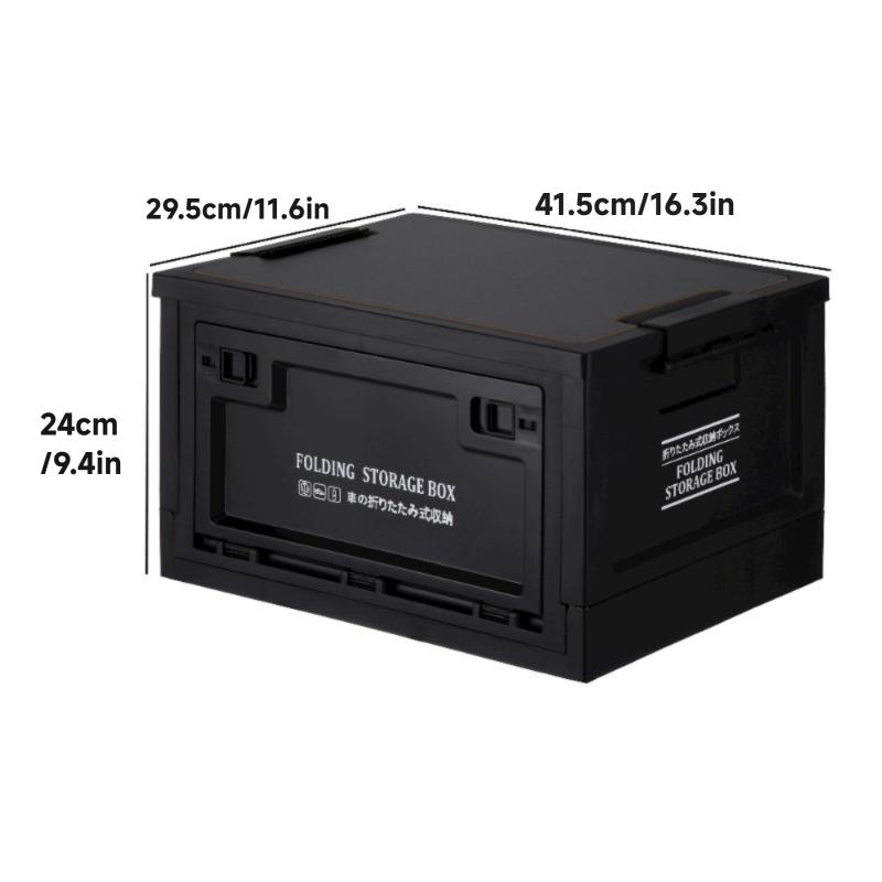 WESTTUNE Outdoor Storage Box 20L 30L 45L 55L Large Capacity Collapsible Storage Bin Portable Camping Car Picnic Travel Container