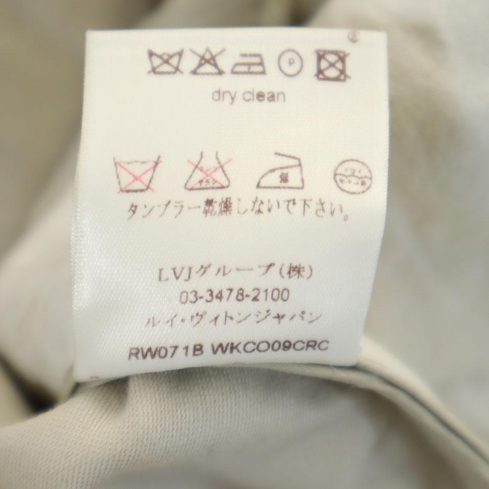 LOUIS VUITTON Made in France trench coat 36 beige Women Used