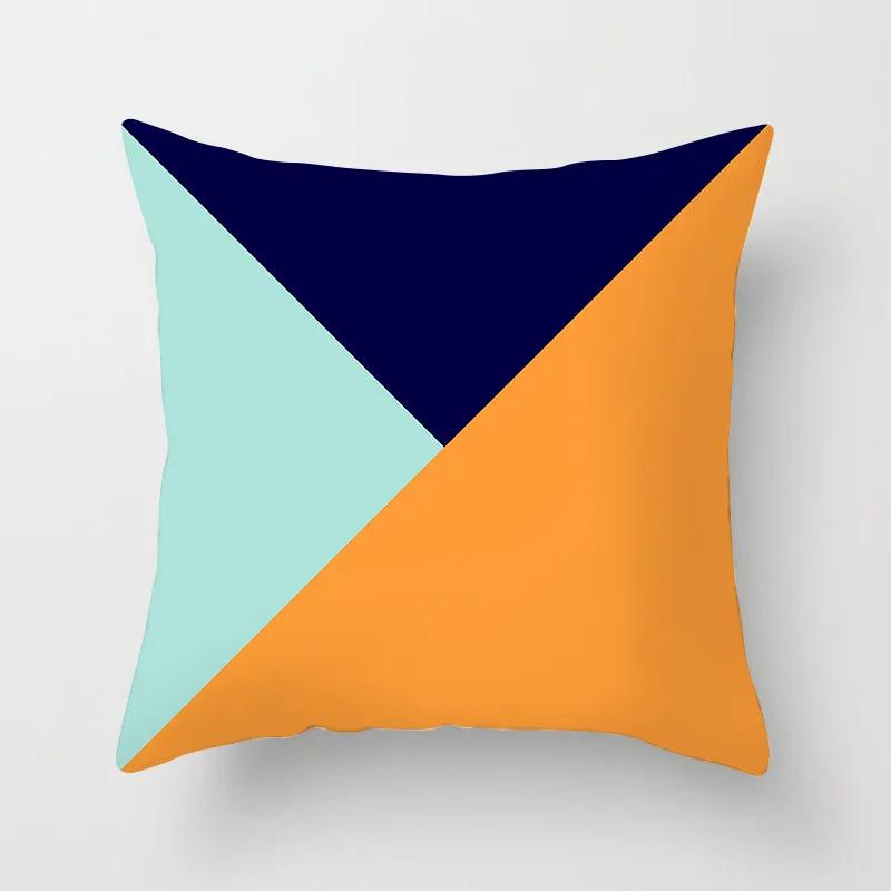 Neue ethnische Muster-Druck Kissenbezüge Gold Rosa Blau Bohemian Dekorative Geometrische Wurfkissenbezüge Sofa Auto Bett Kissenhülle