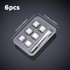 Whiskey Chilling Stones Stainless Steel Reusable Ice Cube for Drinking Ice Beer Soda Stone Fast Freeze Box Packaging with Clip