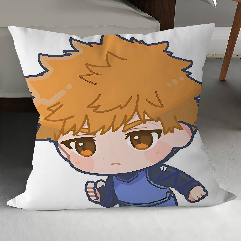 

Blue Lock Rensuke K-kunigami Cushion Cover Pillow Cover Decor Pillowcase Printed Cushion Case For Couch 12x12Inch
