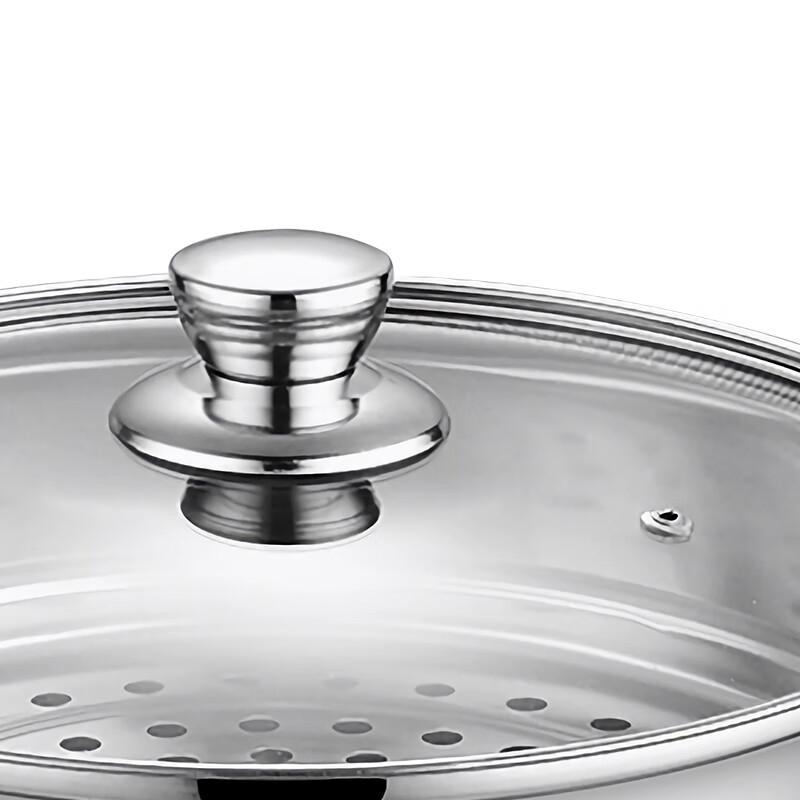 Double Layer Stainless Steel Steamer Pot