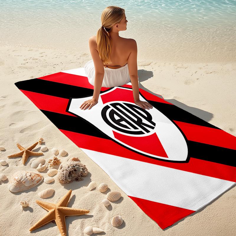 1 Stück Fußballmannschaft (31) Strandtuch, Bequem und Dick, und Schwimm-/Bade-/Picknick-/Campingtuch, Geeignet für Meeresstrand