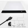 A4/A5 Led Drawing Copy Board Kids Toy To Draw Tablet 3 Level Dimmable Sketching Painting Tablet Light Pad Diamond Painting