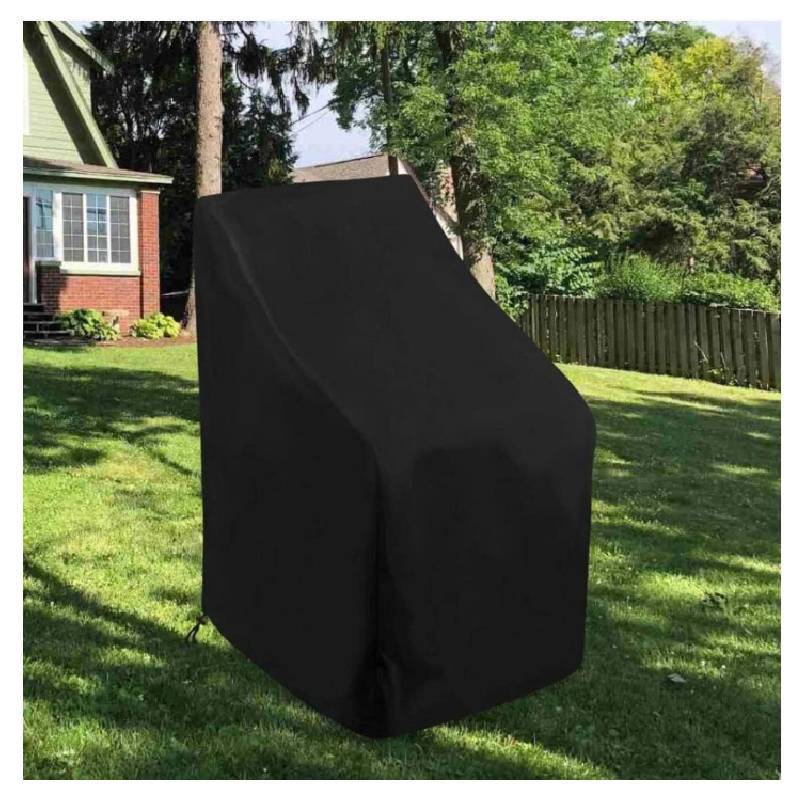 Modern Minimalist Stacking Chair Cover Waterproof Dustproof For Indoor Outdoor Furniture