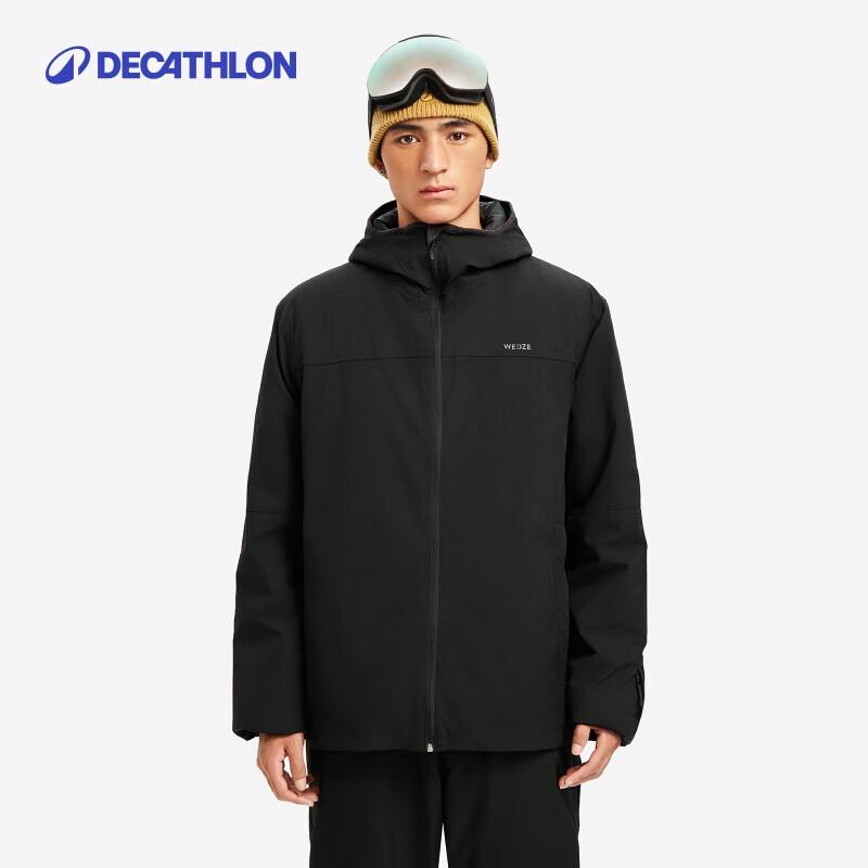 

Decathlon Men s JKT100 Warm Waterproof Ski Jacket XL
