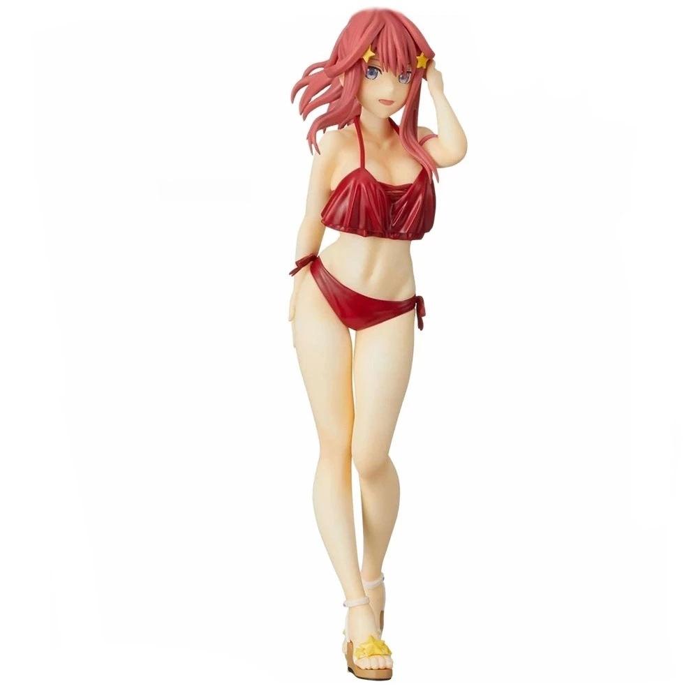 5 Toubun no Hanayome Anime Figure Nakano Ichika Nino Miku Yotsuba Itsuki PVC Statue Model Ornament Collection Toy For Fans