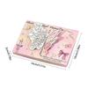 With Envelope Camellia Butterfly Card Retro Pop-Up Card  Perfect for Couples