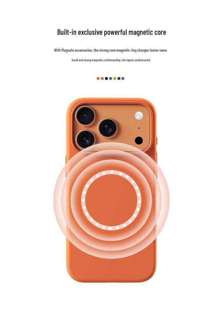 Liquid Silicone iPhone 17 Pro MagSafe Animation Pop-up Protective Case