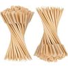 3.5 Inch Bamboo Skewers, 300 PCS Bamboo Paddle Wood Picks, Toothpicks for Appetizers, Cocktail Picks for Drinks, Food Picks, BBQ, Sandwich, Barbecue
