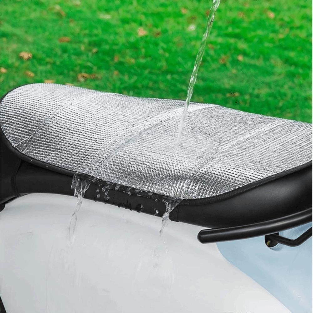 Aluminum Foil Reflective Heat Electric Scooter Heat Insulation Pad Sunproof Seat Cushion Outdoor