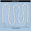 Wooden Bead Christmas Garland 7.41ft Long Festival Tree Decoration For Mantels Staircase Holiday Party Centerpieces