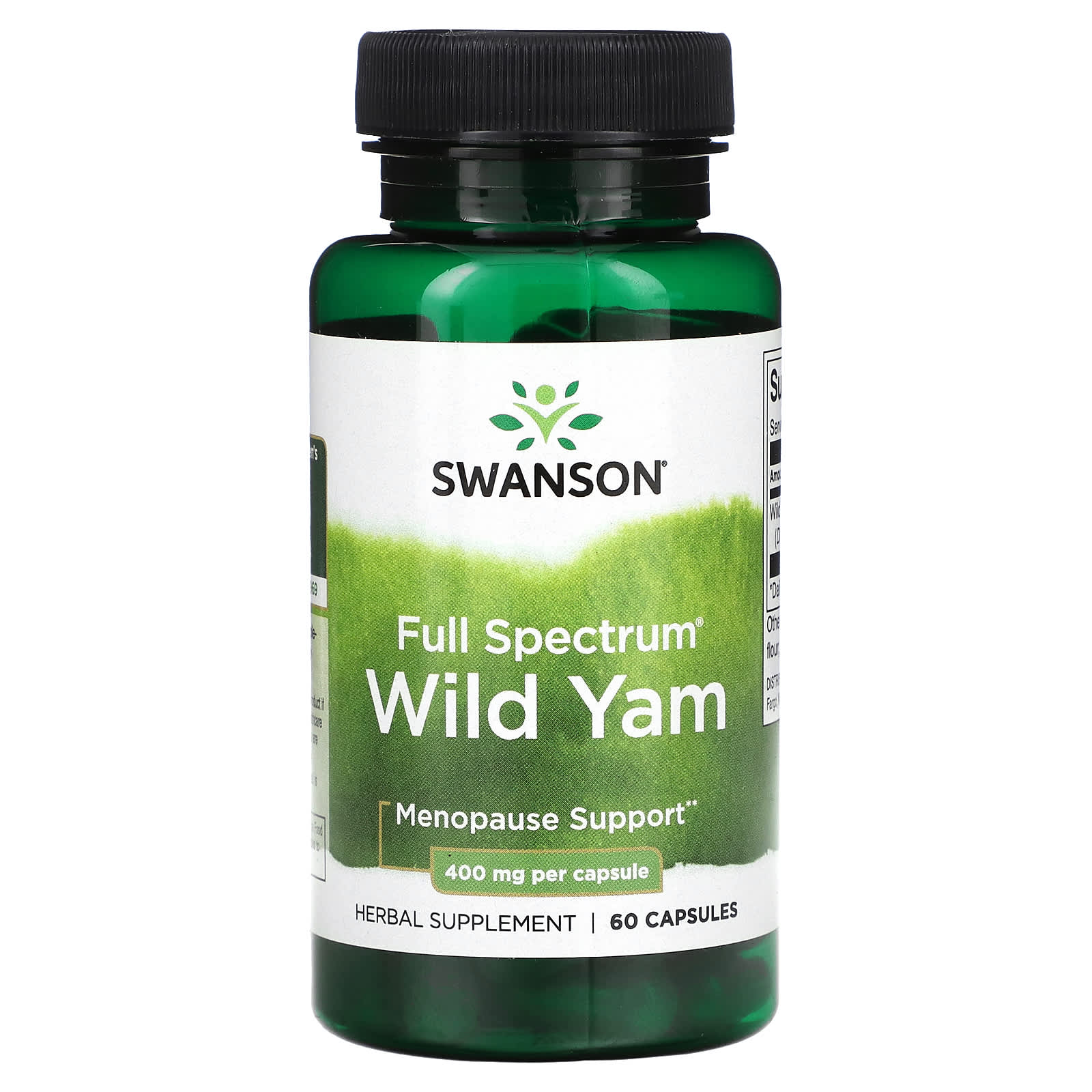 

Full Spectrum, Wild Yam, 400Mg, 60 Capsules